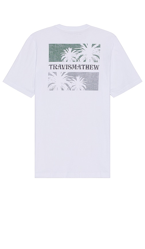 Travis Mathew Coast Run T恤 In White