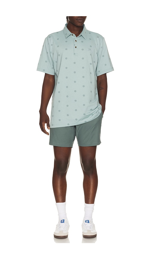  Travismathew Polohemd Performance In Blue. Größe S. Also In M, L, Xl/1x. 