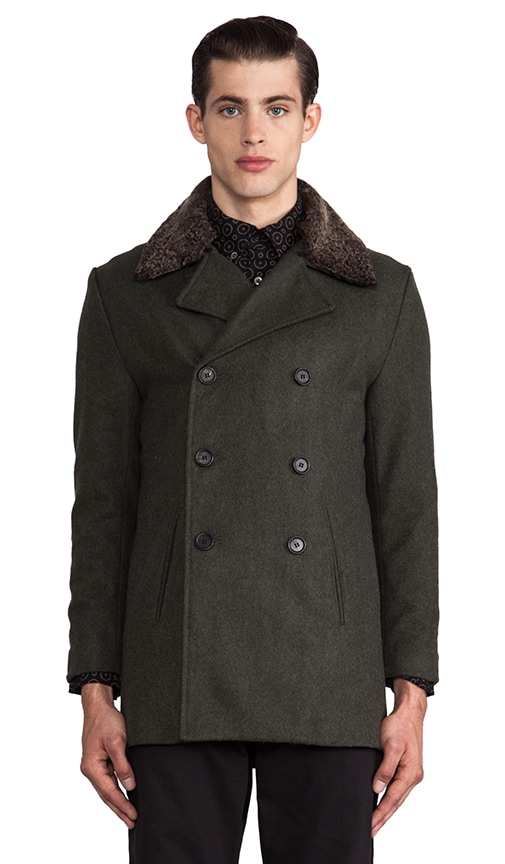 Jeff Peacoat w/ Sherling Collar