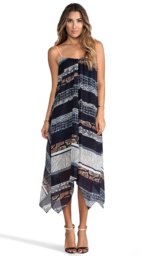 Handkerchief Midi Dress