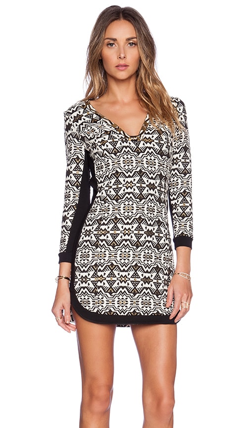 Long Sleeve Shift Dress