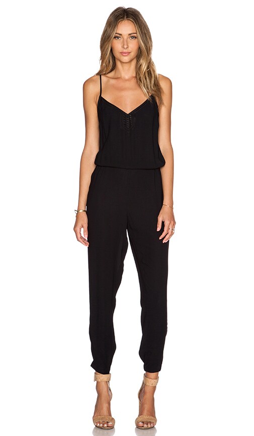 Twelfth Street By Cynthia Vincent Indian Jumpsuit in Black REVOLVE