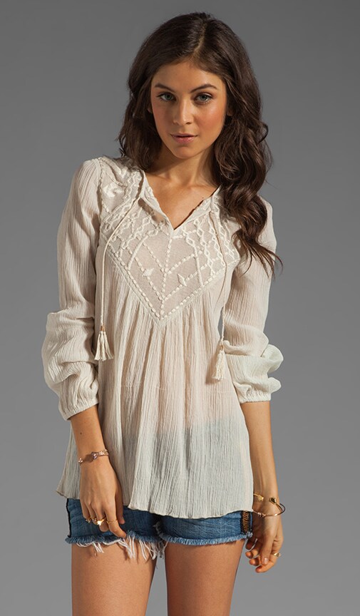 Crochet Peasant Top