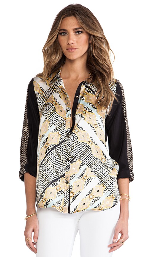 Lost Fabric Blocking Blouse