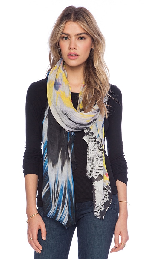 Twelfth Street By Cynthia Vincent Midnight Monet Scarf in Multi