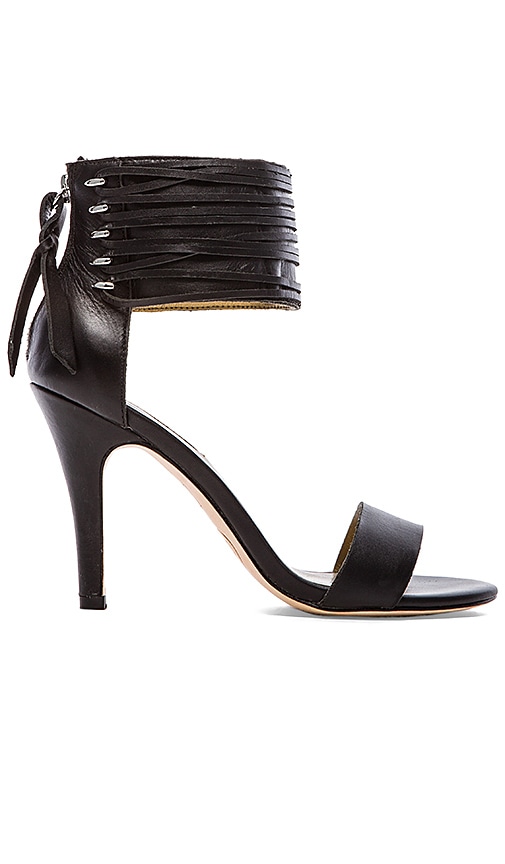 Callie Woven Leather Lace Sandal