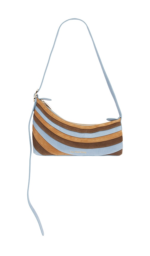 The Wolf Gang Santo Shoulder Bag in Sky & Chocolate
