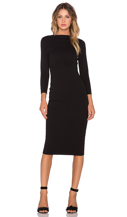 TY-LR The Under Ground Midi Dress in Black | REVOLVE