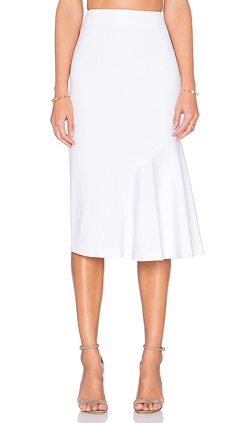 TY-LR The Elonis Skirt in White