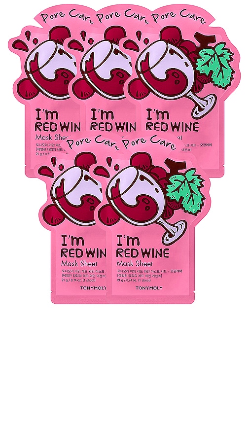 MÁSCARA DE LA HOJA I'M RED WINE SHEET MASK