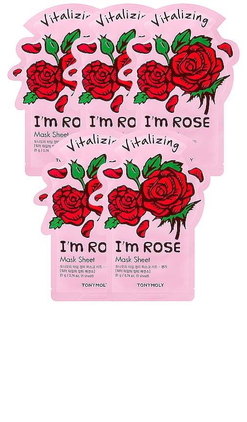 MÁSCARA DE LA HOJA I'M ROSE SHEET MASK