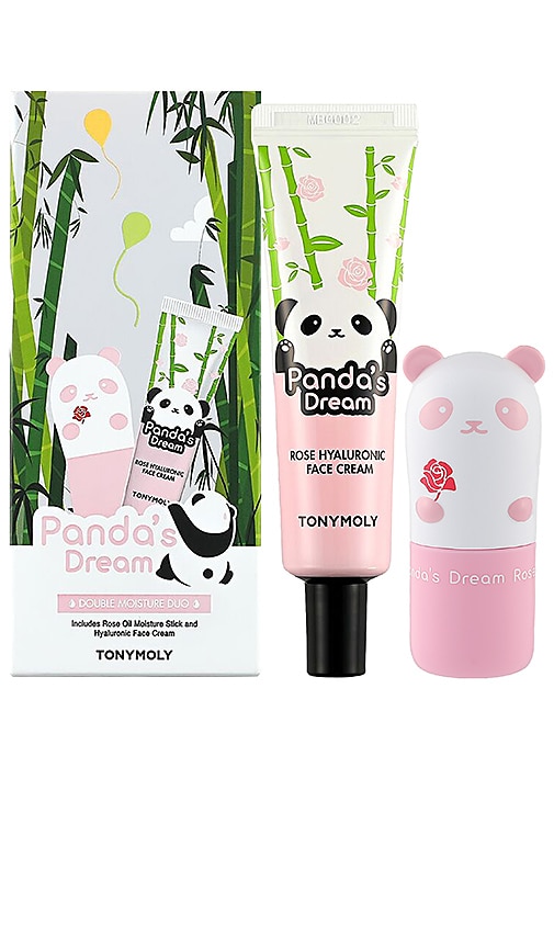 SET DE REGALO PARA VACACIONES PINK PANDAS DREAM DOUBLE MOISTURE DUO