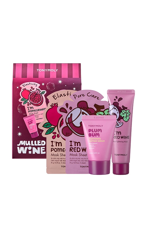 Tonymoly Mulled Wine Skincare & Hand Cream Set