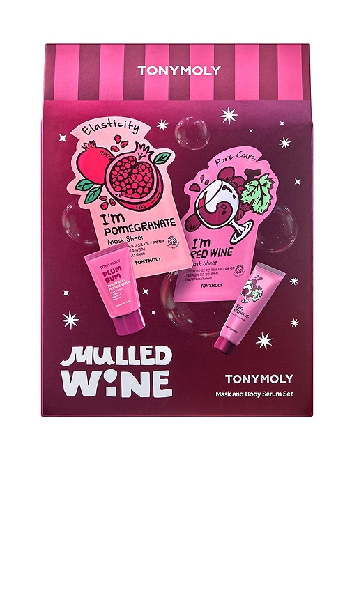 Tonymoly Mulled Wine Skincare & Hand Cream Set