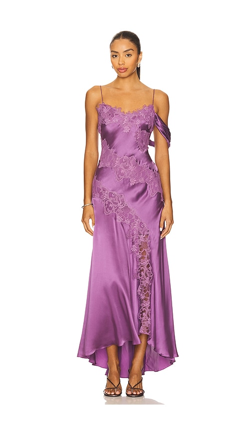 AMUR Reese Cascade Lace Gown - Women's Clothing