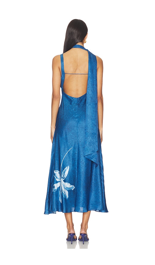  Amur Kleid Sorelle In Blue. Größe 0. Also In 2. 