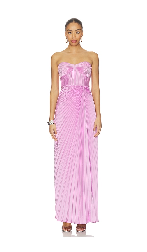AMUR Joyceann Sweetheart Gown in Pink. - size 12 (also in 00, 0, 2, 4, 6, 8, 10)