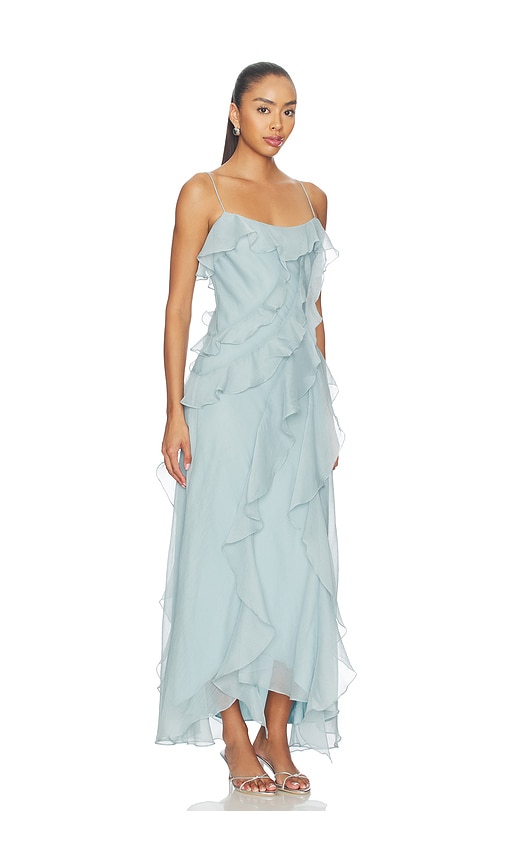 AMUR Ruthie Cascade Maxi Dress | Thumbnail 2
