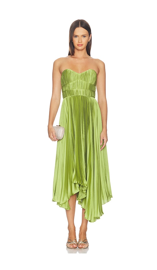 AMUR Juliett Midi Dress