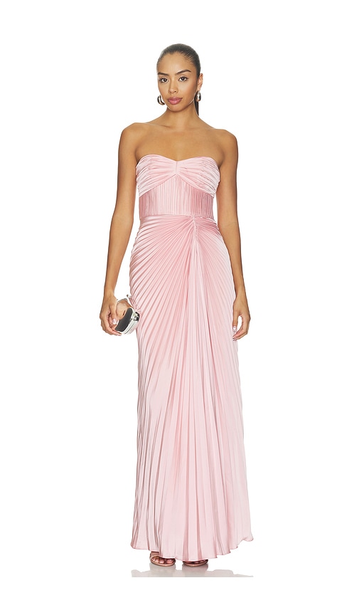 AMUR ROBE DE SOIRÉE JOYCEANN  en Pink. Taille 10. Also en 00, 0, 2, 4, 6, 8.