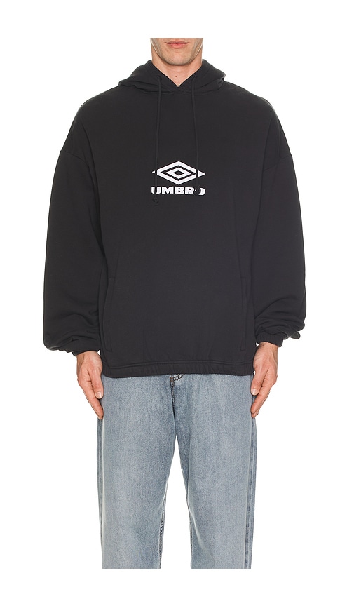 UMBRO Masked OG Logo Hoodie in Black