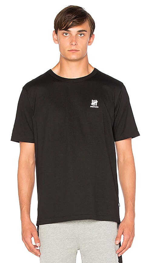 Undefeated UNDFTD Basic Crew in Black