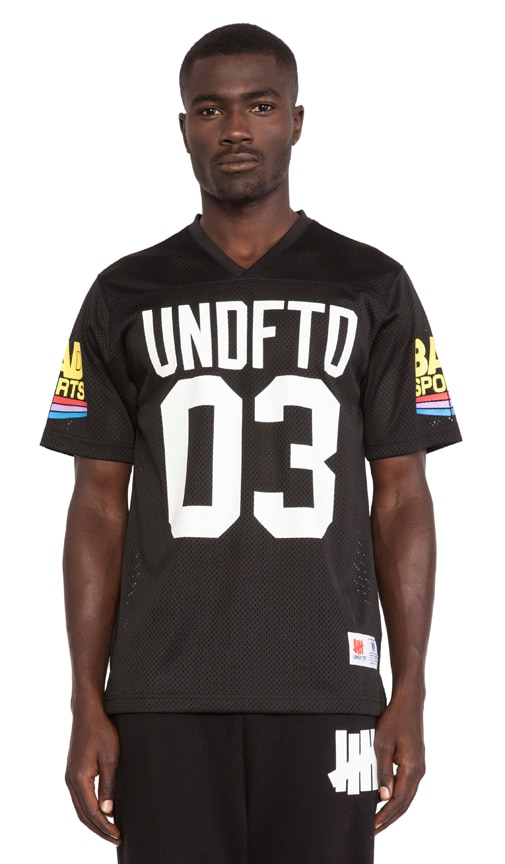 Undefeated Bad Sports Jersey in Black 