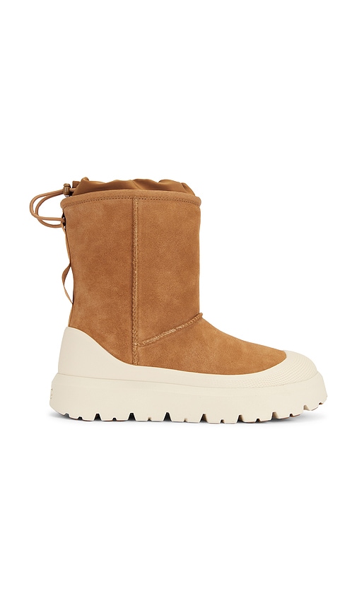 UGG Classic Short Weather Hybrid in Chestnut & Whitecap  display picture 3