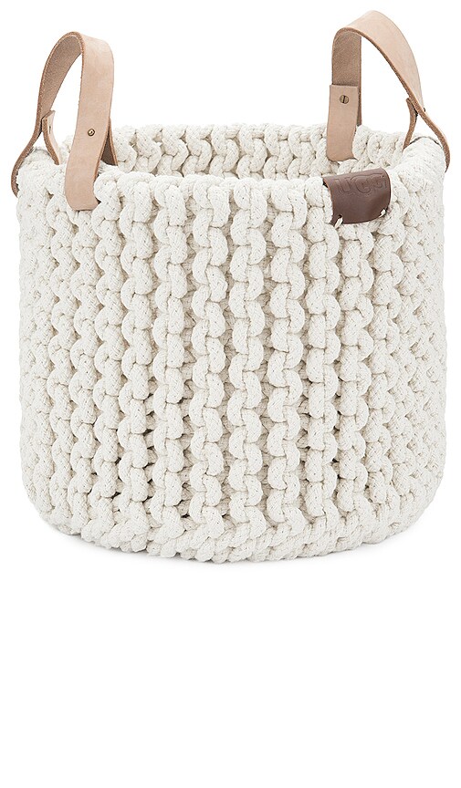 UGG Tulum Rope Medium Basket in White REVOLVE