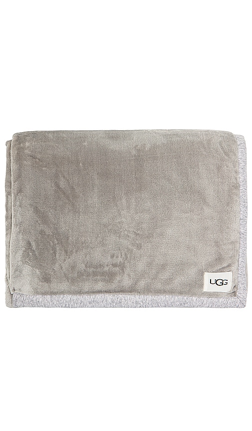 UGG Duffield Throw Blanket in Seal 