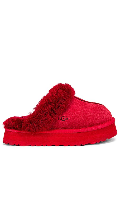 UGG Disquette Slipper in Samba Red