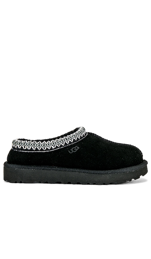  UGG Women's Tasman Slipper, Black, 11