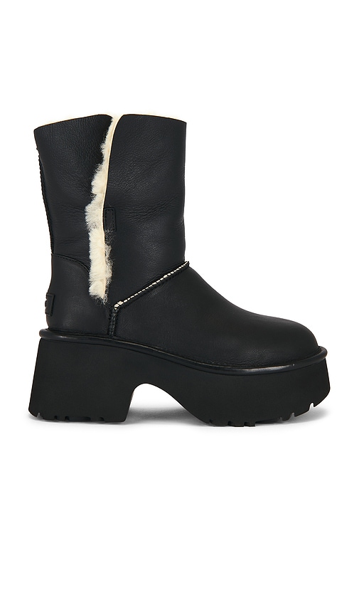 UGG Esmee Leather Boot in Black
