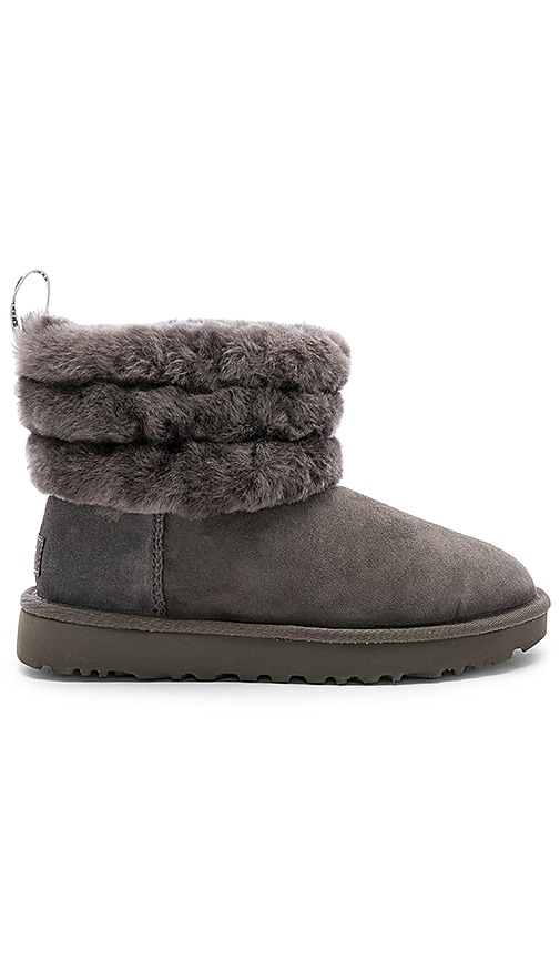 ugg quilted fluff boot
