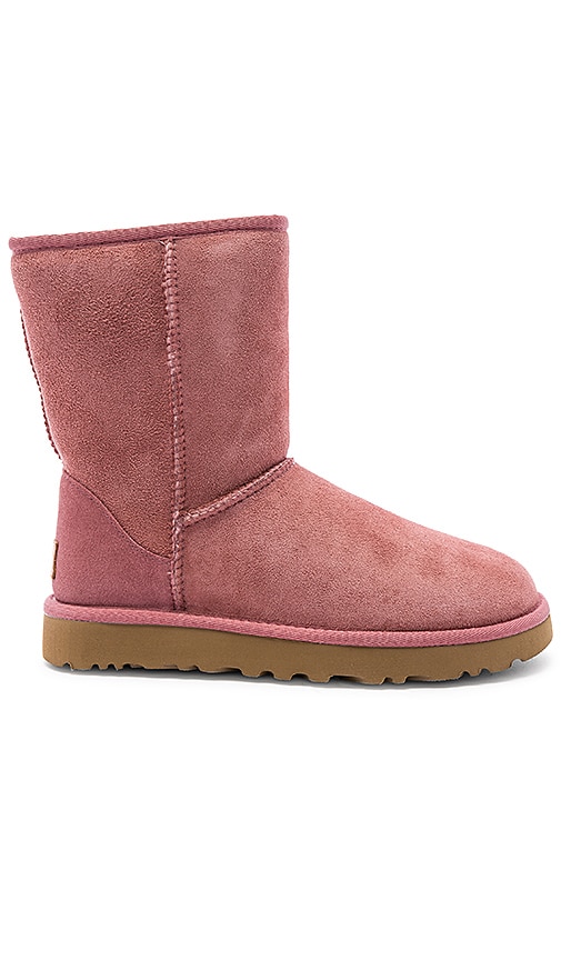 pink ugg short boots