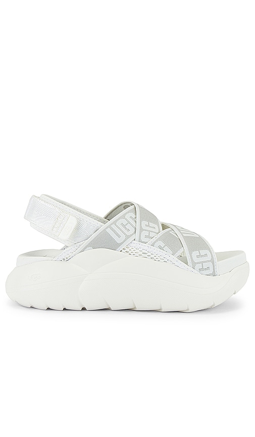 ugg sandals white