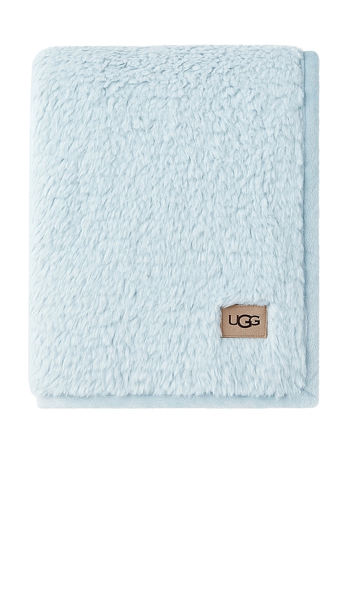 UGG Home Blakely Baby Blanket Throw in Sky Blue