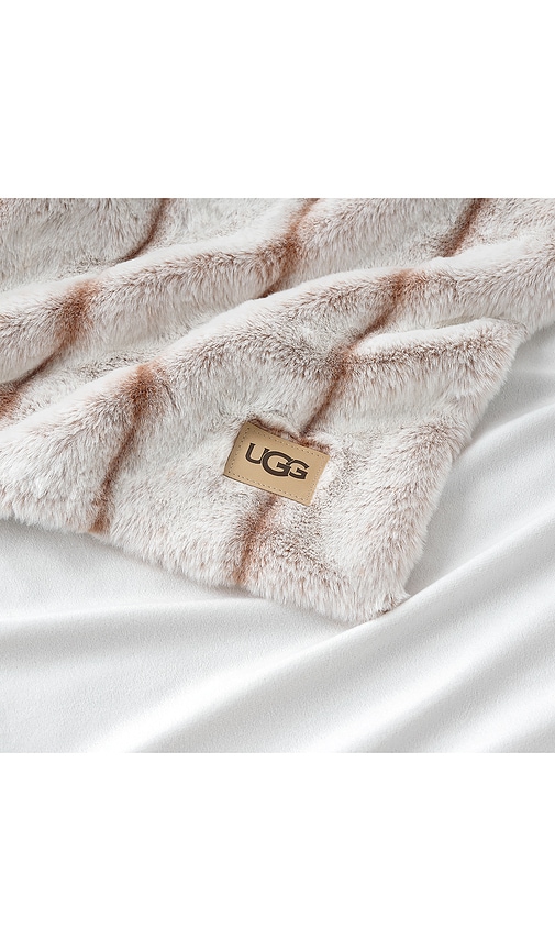  Ugg Home Stasia Throw Blanket In Tan. 