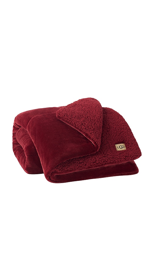 Ugg Home Avery Throw In Coffee Berry