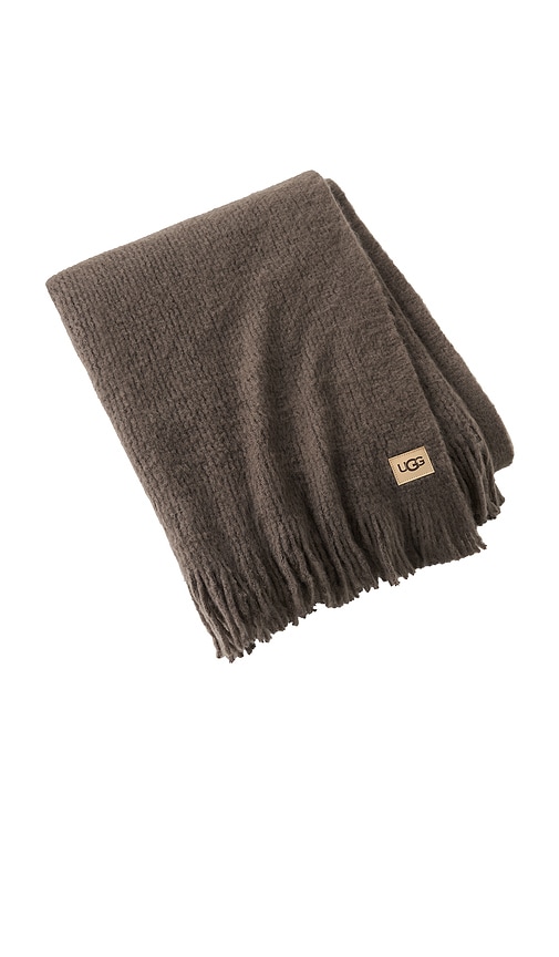 Ugg Home Margot Throw In Burnt Cedar