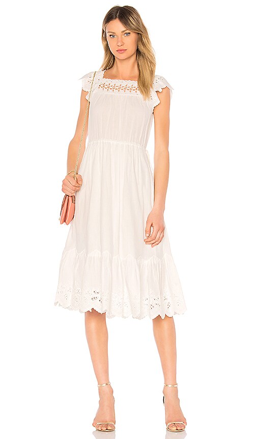 ulla johnson dress white