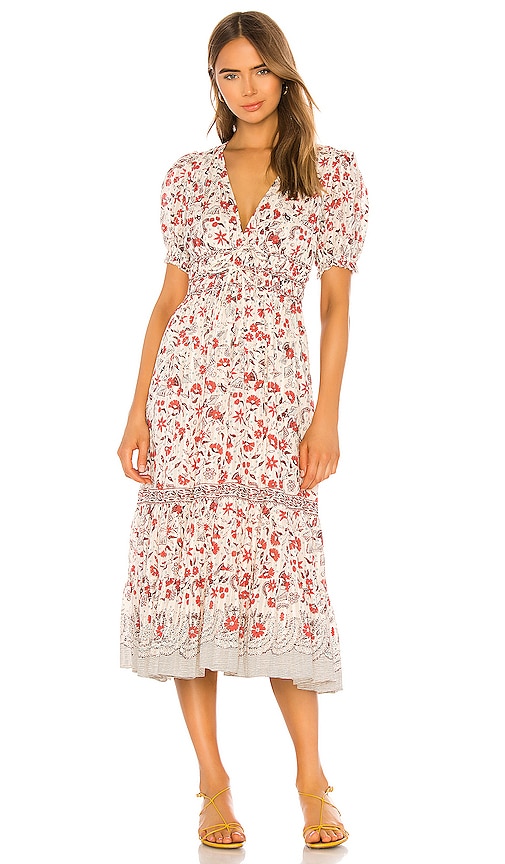 ulla johnson midi dress