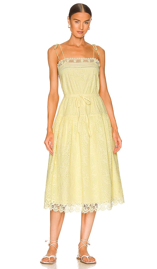 Ulla Johnson Lily Dress In Yellow ModeSens