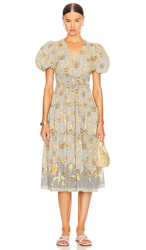 Shop Ulla Johnson Eloisa Dress In Chrysanthemum