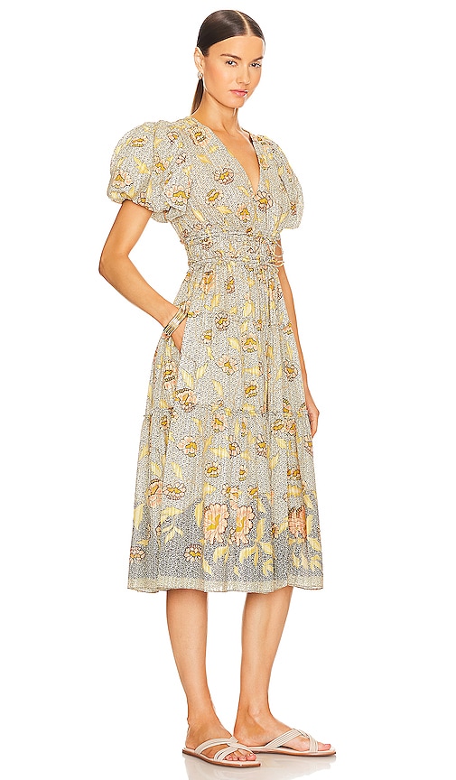 Shop Ulla Johnson Eloisa Dress In Chrysanthemum
