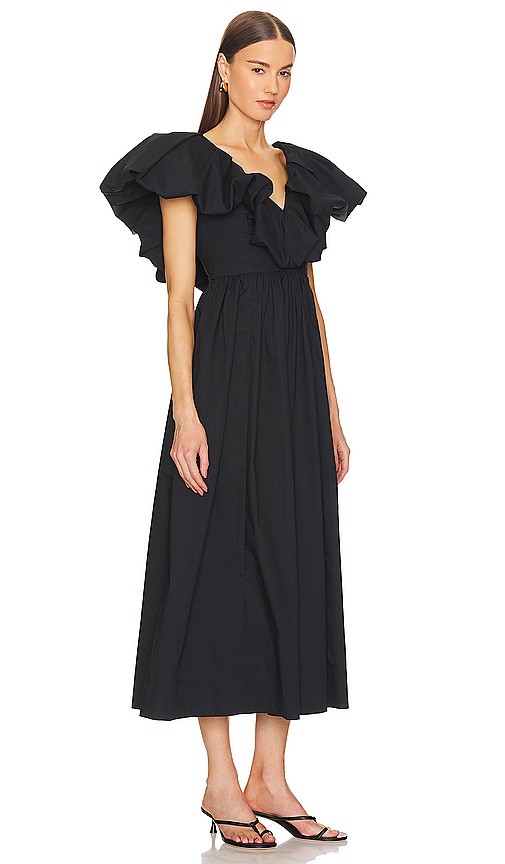 Shop Ulla Johnson Francesca Dress In 黑色