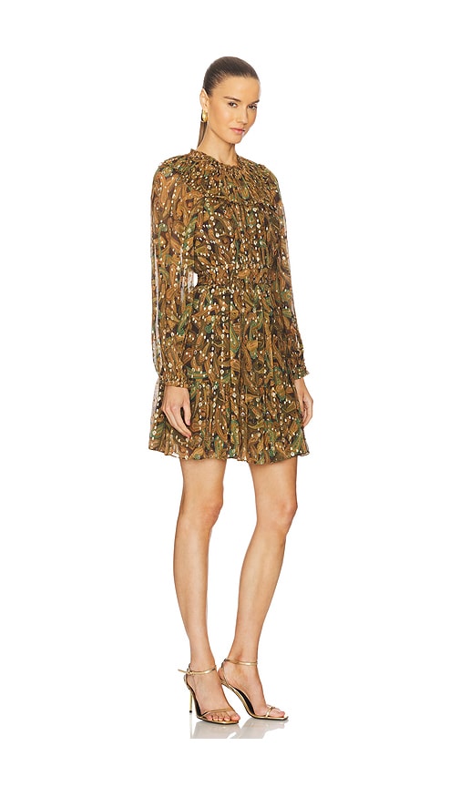 Shop Ulla Johnson Elisa Dress In Tiger's Eye