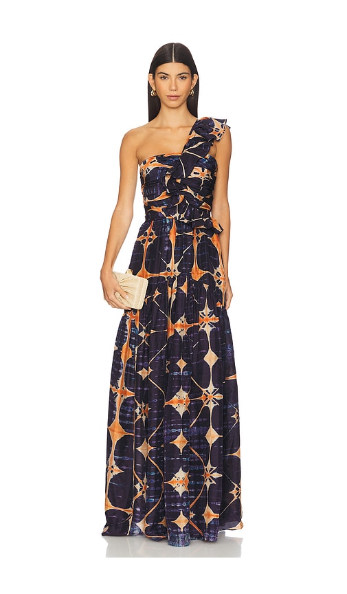 Valeria One Shoulder Gown in Black. - size 2 (also in 6) - Ulla Johnson - Modalova