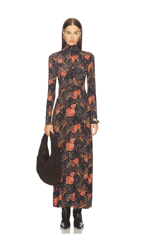 Ulla Johnson Koa Jersey Turtleneck Dress