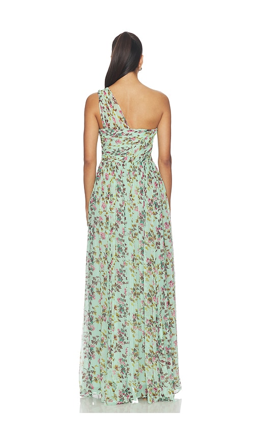 Ulla Johnson Aureline Silk One Shoulder Gown | Thumbnail 3